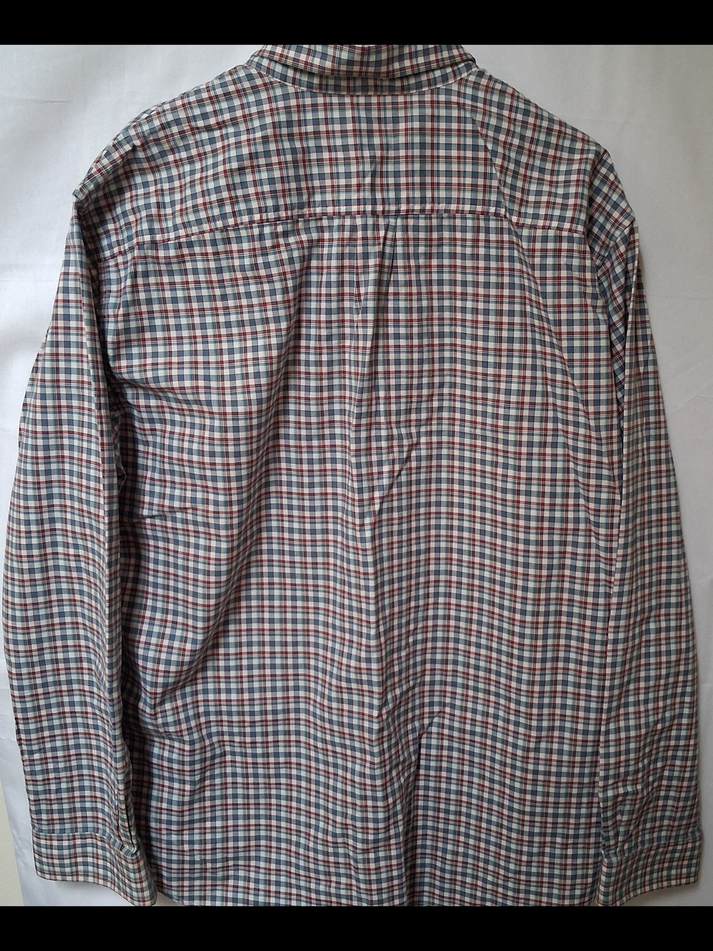 LL Bean Mens XL Traditional Fit Plaid Button Down Shirt ID 500508 - Picture 4 of 7